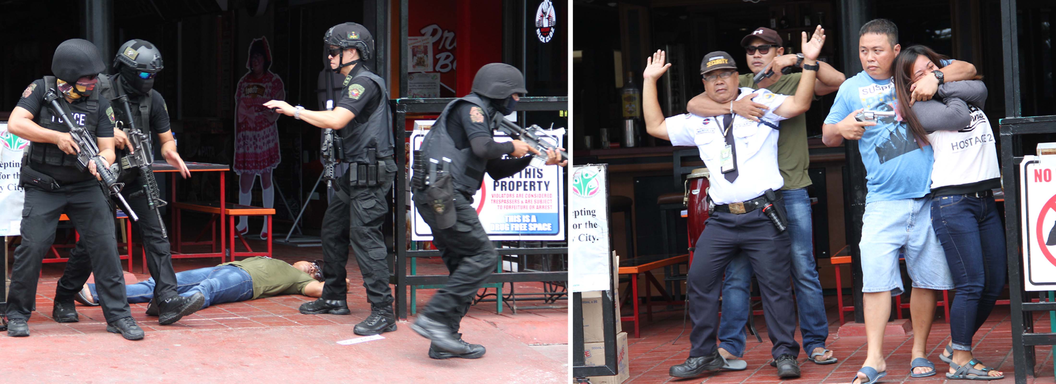 DRILL A HOSTAGE DRAMA CRISIS | Photos | Philippine News Agency